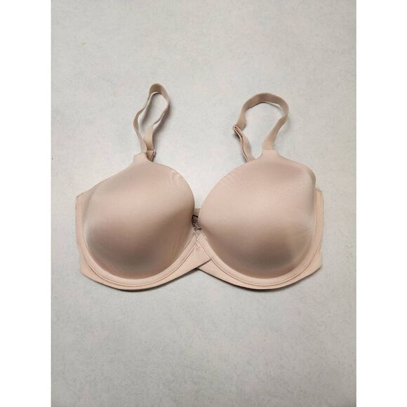 Maidenform Women's One Fit 2.0 Demi Bra Track Size 32DD Beige - Picture 1 of 3